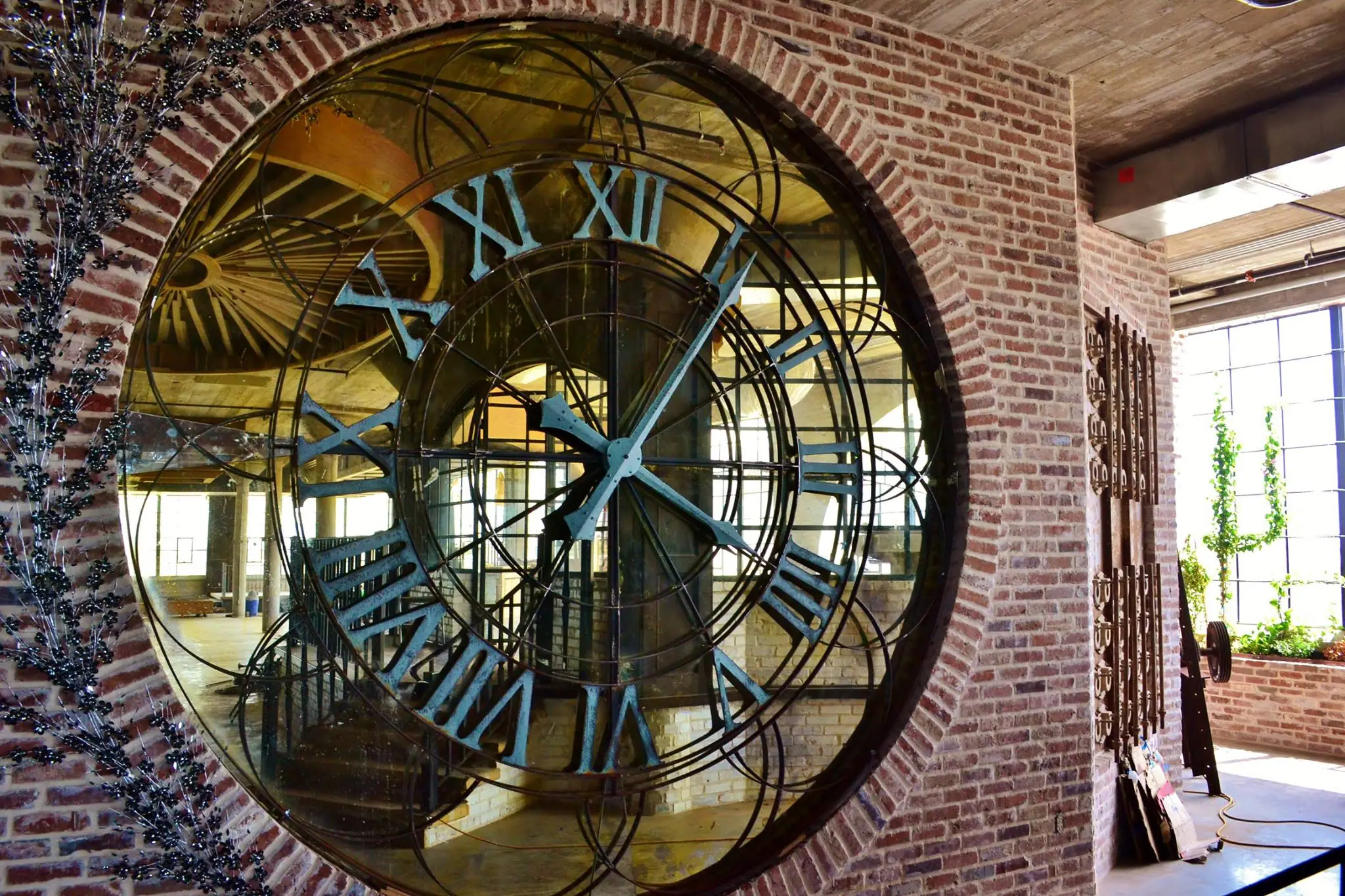 Handcrafted artisanal mirror